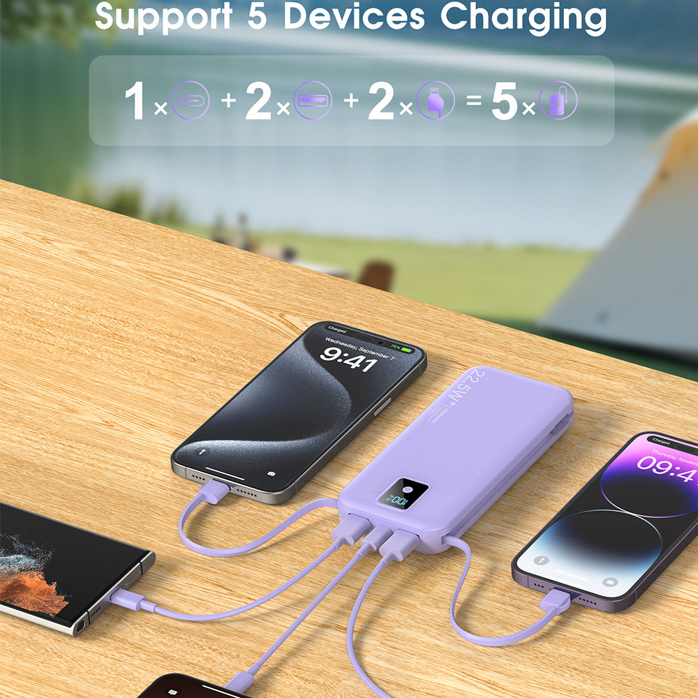Private UL2056/PSE certification comes with AC plug, power bank, fast charging, and large capacity with cable