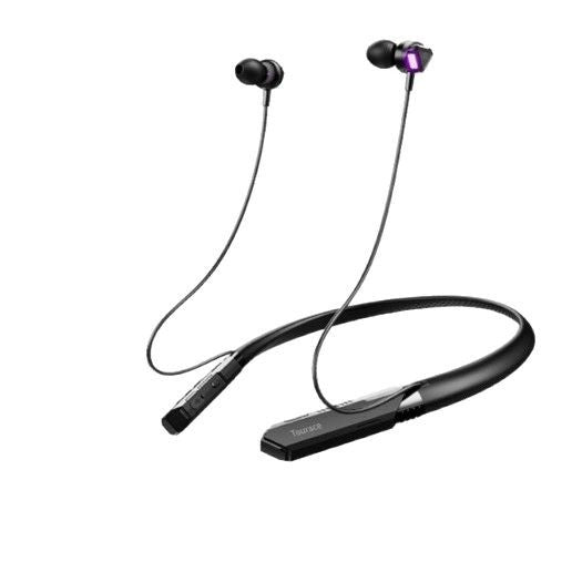 Bluetooth earphones dual noise cancelling bone conduction long endurance sports neck hanging