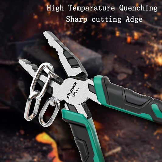 Vice Grip Multi-functional Wire Pliers with High Hardness Industrial Grade 6-inch Specifically Designed for Electricians