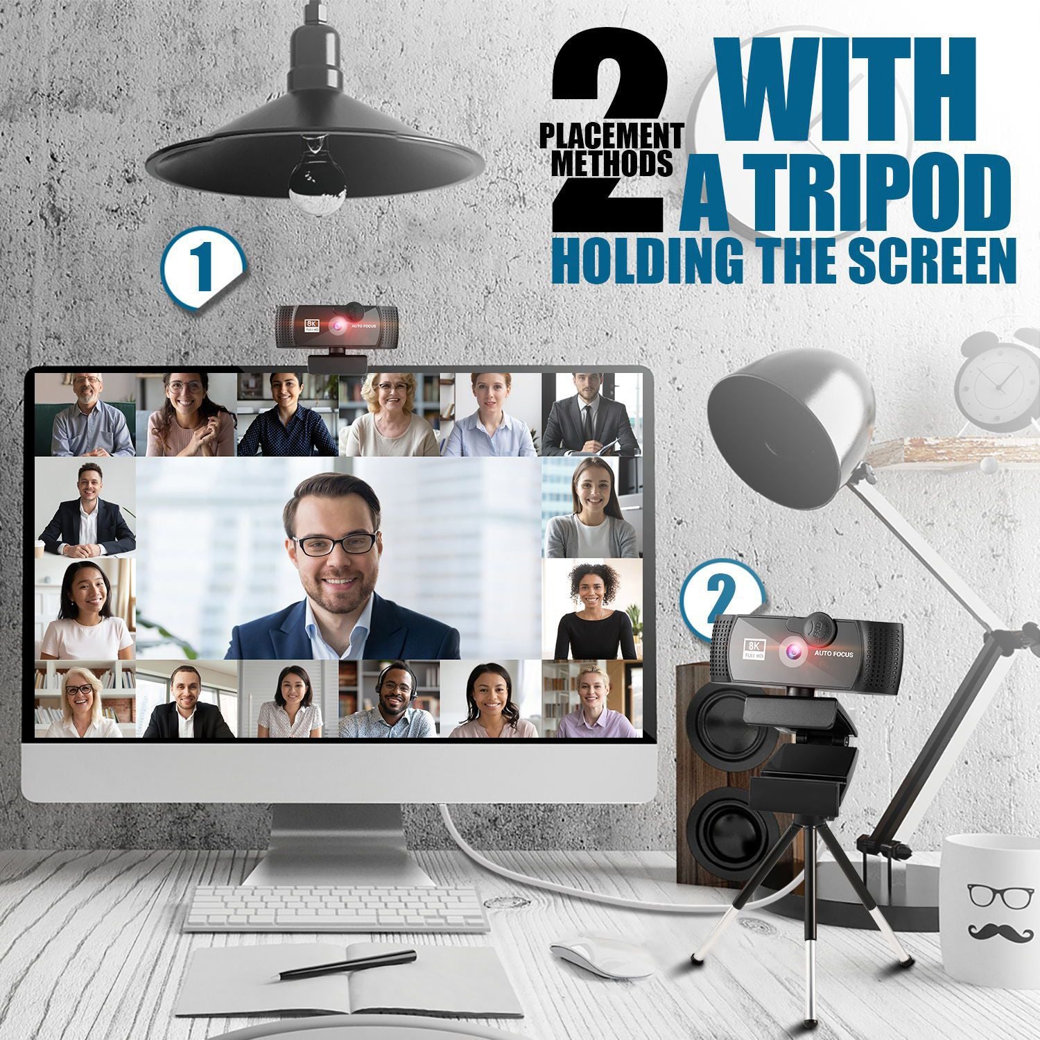 4k private model beauty autofocus 1080p computer camera high-definition network USB live streaming webcam2k no drive