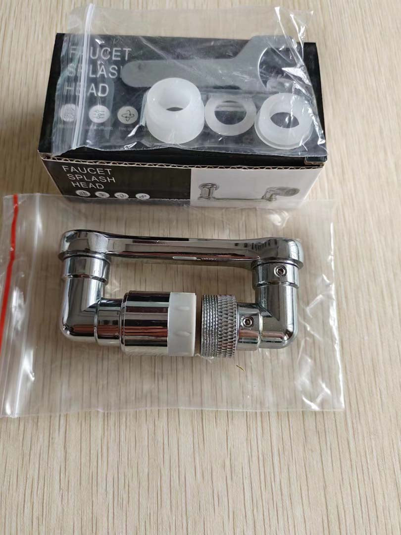 Faucet Splash Proof Mechanical Arm Rotatable 1080 Tap