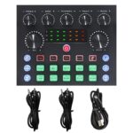 V8S Live Stream Sound Card Mic Set