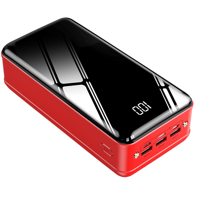 Power bank 50000mAh ultra large capacity mirror fast charging mobile power bank