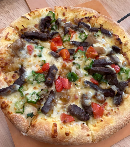 Holiday Wagyu Pizza