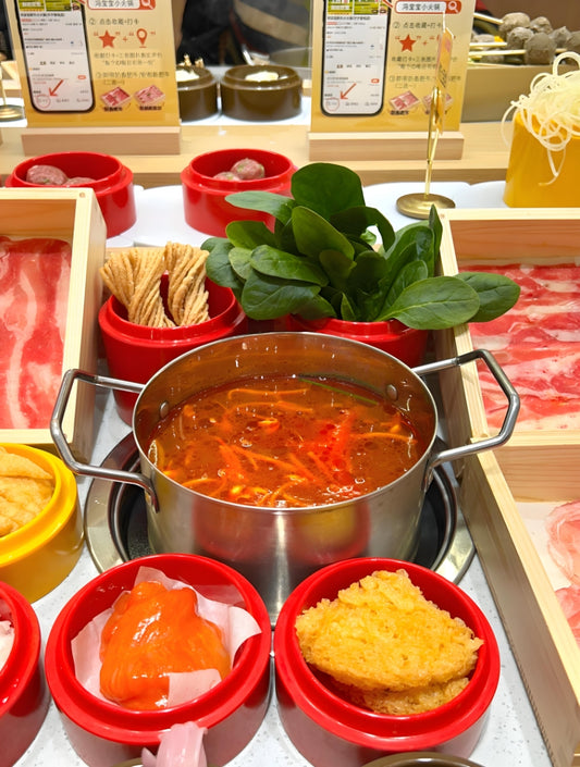 Rotating hot pot Gift