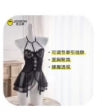 Jissbon lace gathering sexy lingerie, sexy sleeping dress, bed date, battle robe, tempting and easy to take off Gift