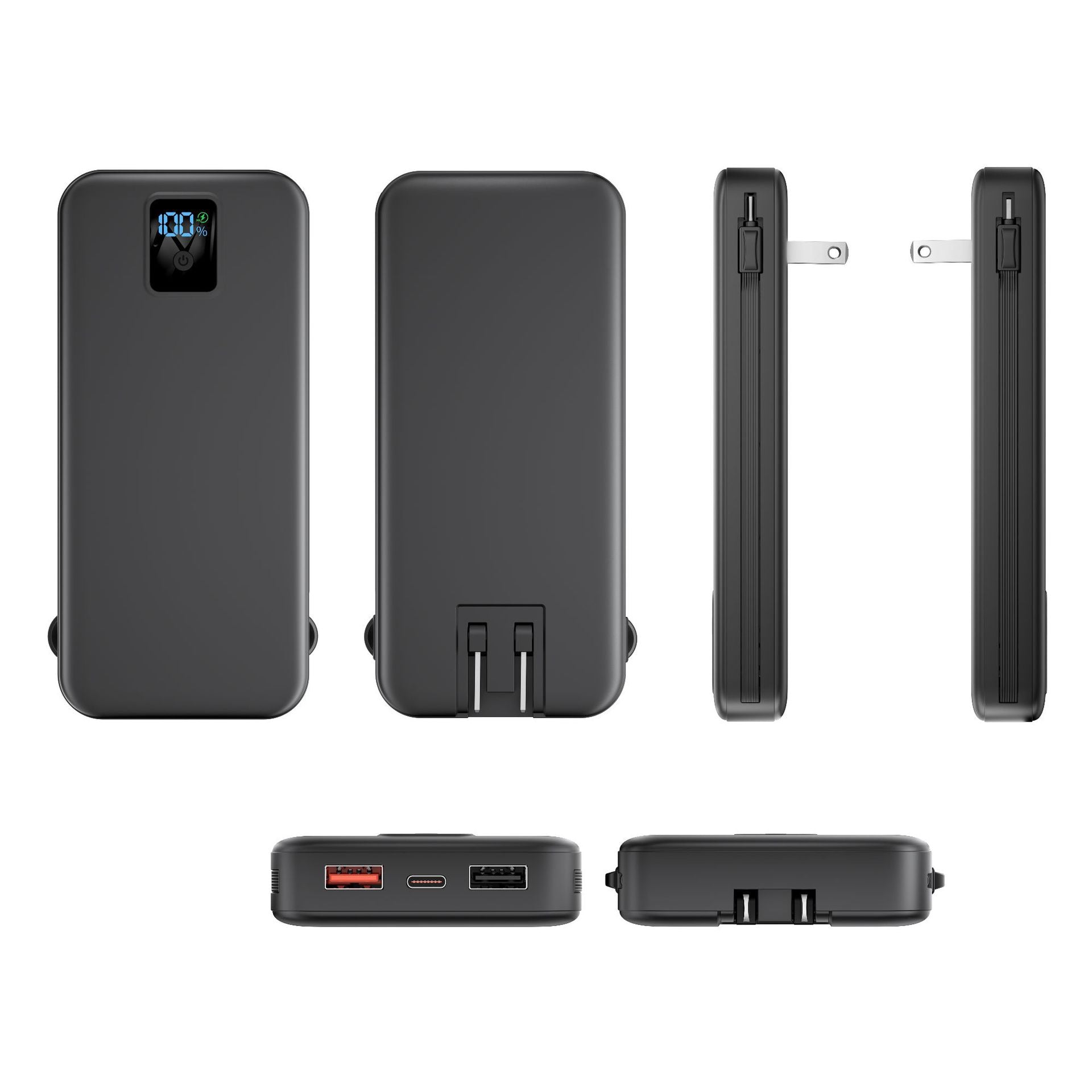 Private UL2056/PSE certification comes with AC plug, power bank, fast charging, and large capacity with cable